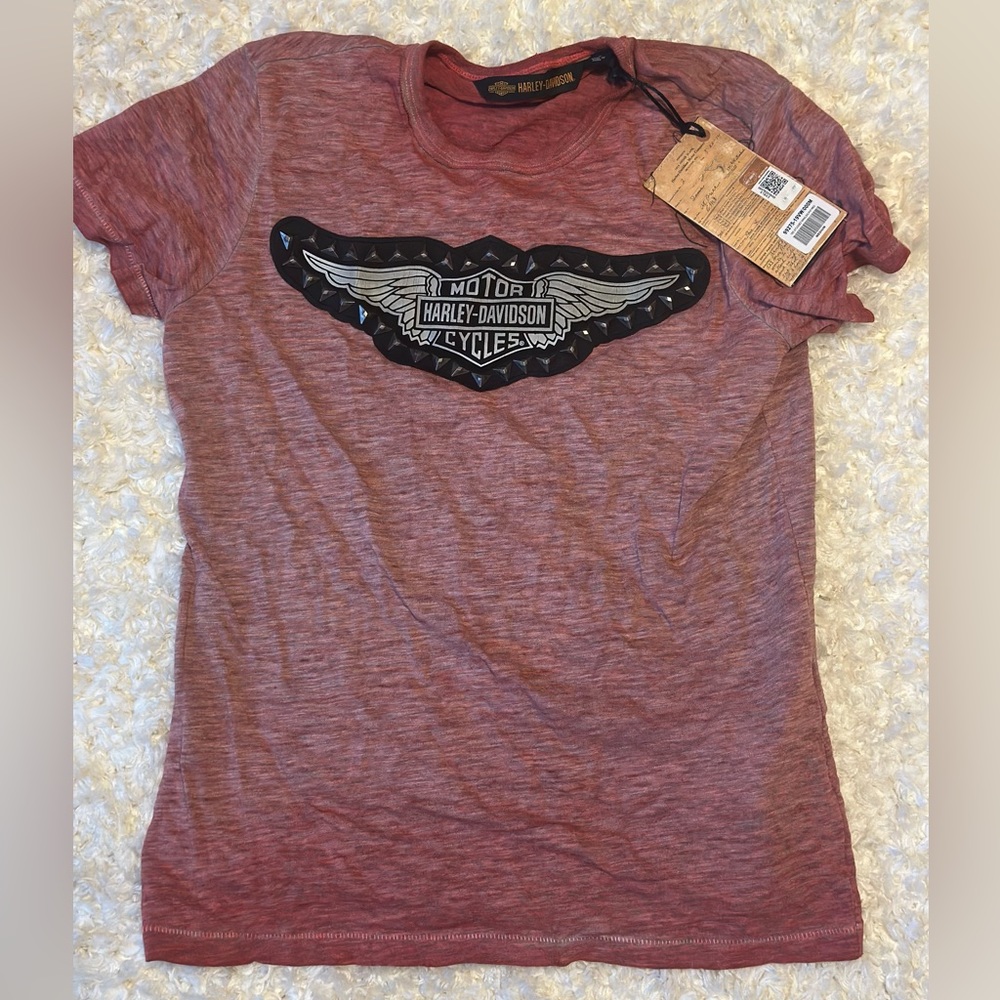 Red Harley Davidson Tee